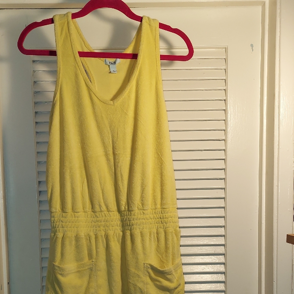 Yellow Sleeveless Romper
